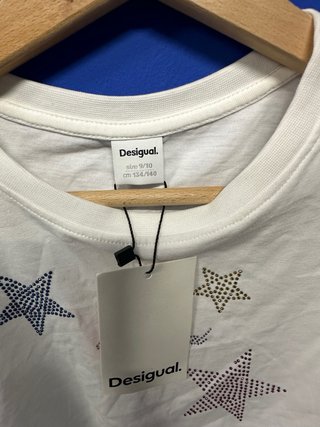 Sudadera Desigual estrellas Talla 9/10 años
