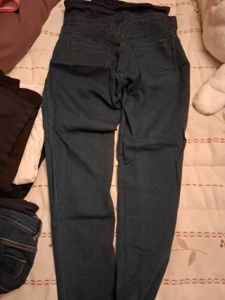 Vaqueros premamá talla 38 beige