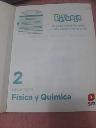Física y química, 2 Secundaria, Revuela