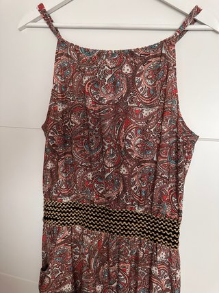 Mono corto estampado paisley