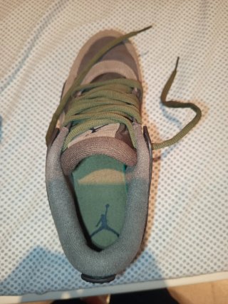 Nike Jordan Flight 4 Mid Marrón Verde Oliva