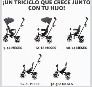 Triciclo evolutivo Kinderkraft