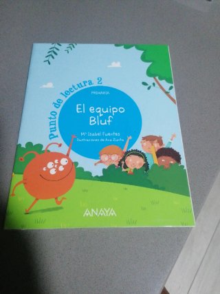 Lengua Andalucía ; El equipo Bluf. 2 Primaria
