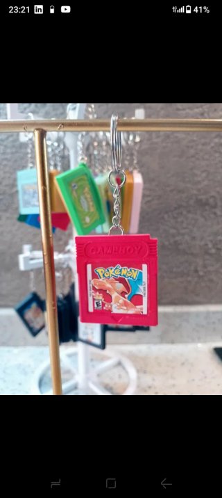 Portachiavi Game Boy Pokémon Rosso