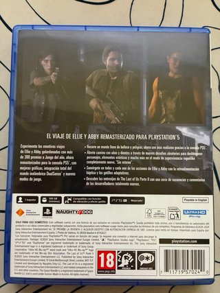 The Last of Us Parte II Remastered PS5