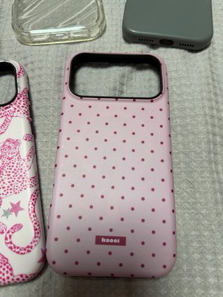 Lote fundas iPhone 17 Pro Max