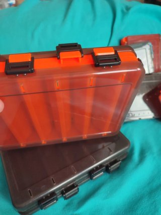 Cajas Señuelos Pesca Doble Cara Grandes