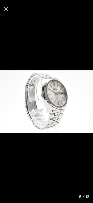 Reloj Seiko 5 Actus Vintage Plata Blanco