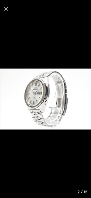 Reloj Seiko 5 Actus Vintage Plata Blanco