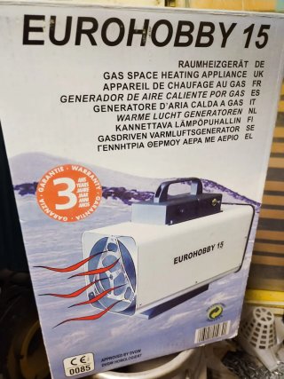 Calentador de aire EUROHOBBY 15