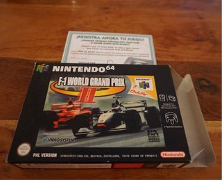F1 World Grand Prix II N64 Completo PAL