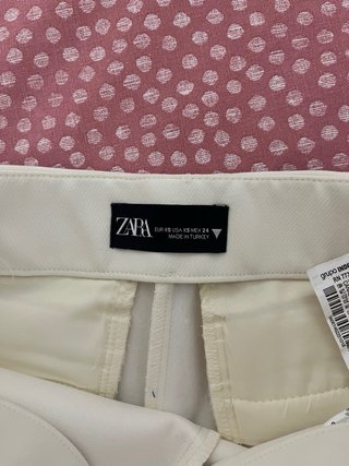 Falda pantalón blanca