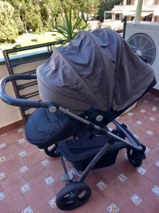 Silla de paseo Playxtrem Skyline + Cubrepiés
