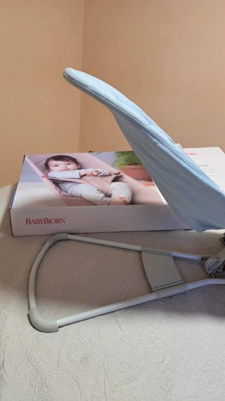 Hamaca BabyBjörn Bouncer Bliss Azul
