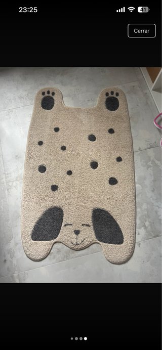 Alfombra infantil IKEA Dromslott perrito 66×110 cm