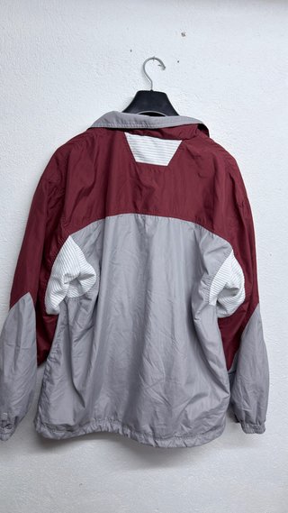 Chaqueta Fila Gris y Roja