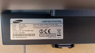 Impresora Samsung Negra y Gris