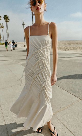 Vestido drapeado