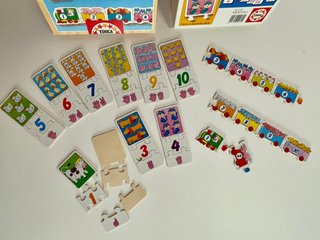 Juegos en Madera: Aprendiendo del 1 al 10