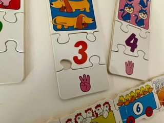 Juegos en Madera: Aprendiendo del 1 al 10