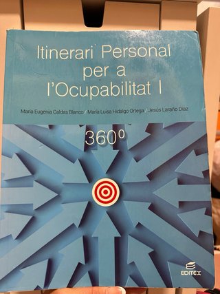 Llibre Itinerari Personal per a l’Ocupabilitat 1