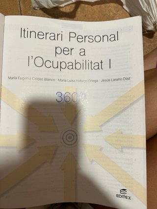 Llibre Itinerari Personal per a l’Ocupabilitat 1