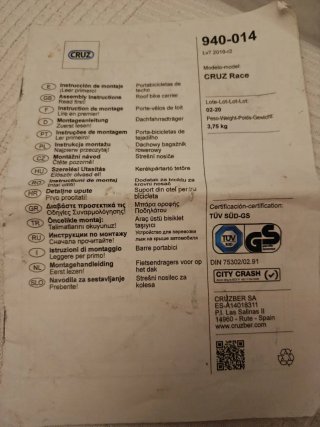 Portabicicletas de aluminio