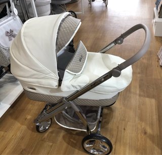 Carricoche Bebecar Blanco y Beige