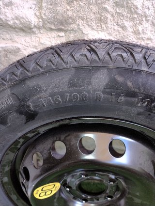 Rueda de repuesto"NUEVA" 145/90R16 +Llanta y KIT