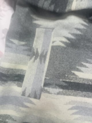 Abrigo estampado étnico