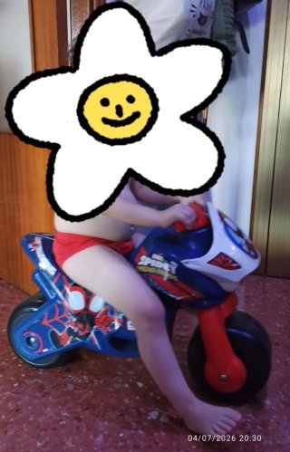 Moto Infantil Spidey