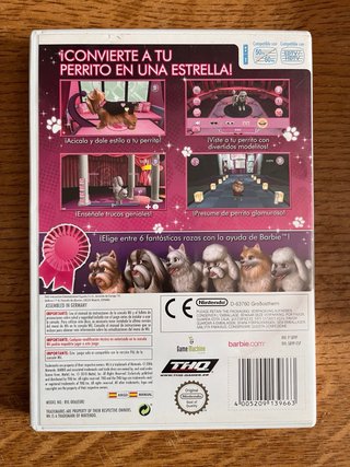 Barbie: El Salón de Belleza para Mascotas Wii