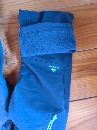 Pantalones senderismo niño Quechua azul