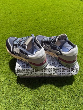 Zapatillas Premiata VAR 5696 Azul/Gris