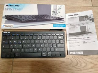 Tastiera Bluetooth SilverCrest SBT 3.0 A1 nuova