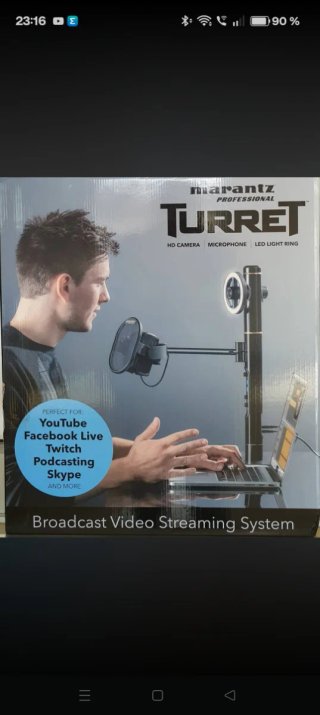 Sistema de streaming profesional Marantz Turret