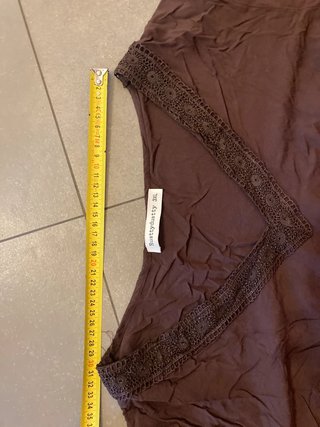 Abito Lungo Rusttydustty Marrone Taglia 3XL