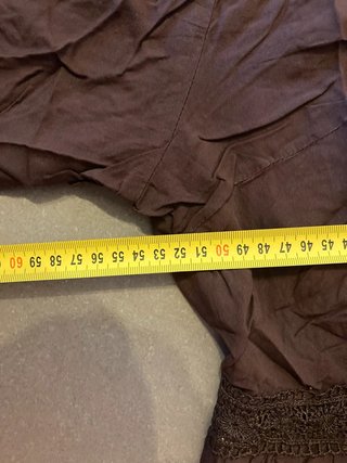 Abito Lungo Rusttydustty Marrone Taglia 3XL