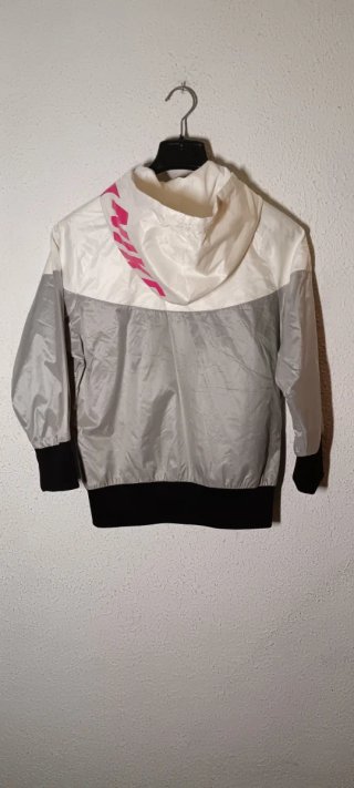 Sudadera Nike Mujer Gris y Blanca