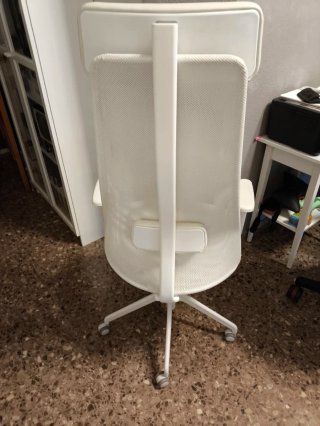 Silla de escritorio Ikea Jarvfjallet blanca