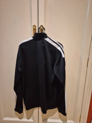 Sudadera Adidas Negra Media Cremallera