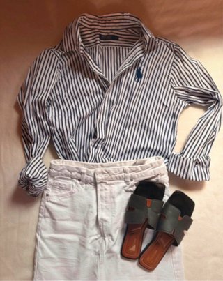 Blusa Polo Ralph Lauren Mujer Rayas