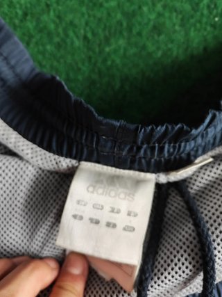 Adidas Vintage Baggy Y2K Track Pants Blu