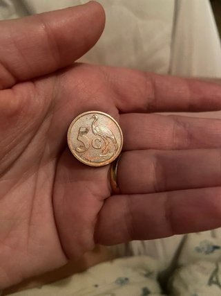 Moneda antigua Isabel II 1975
