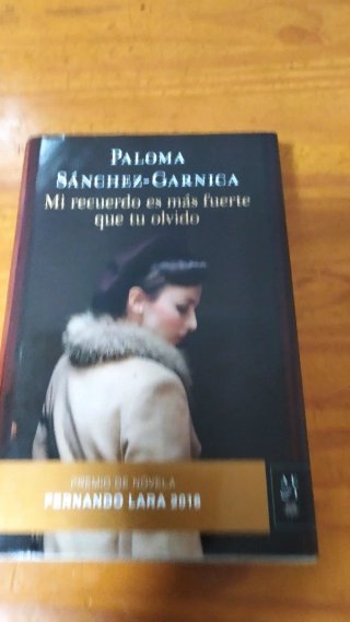 MI RECUERDO ES MÁS FUERTE QUE TU OLVIDO TAPA DURA
