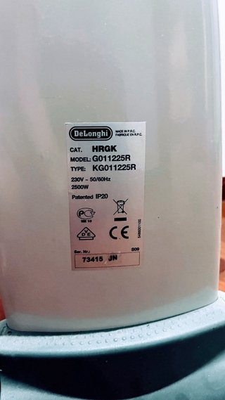 Radiador de aceite Delonghi G011225R