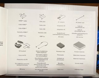 Gafas PlayStation VR (realidad virtual).