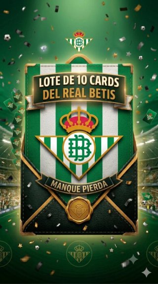 Lote 10 Cromos Real Betis