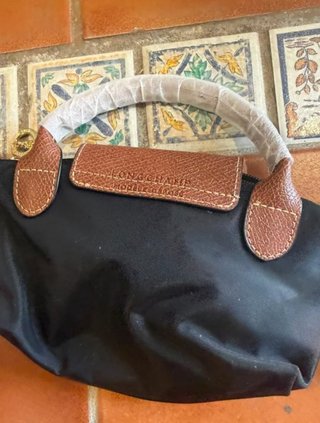 Bolso Longchamp Negro y Marrón