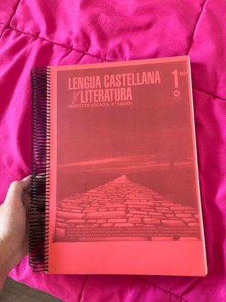 Lengua castellana y literatura, 1 BACH.